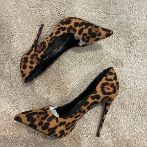 Cheetah Print Heels